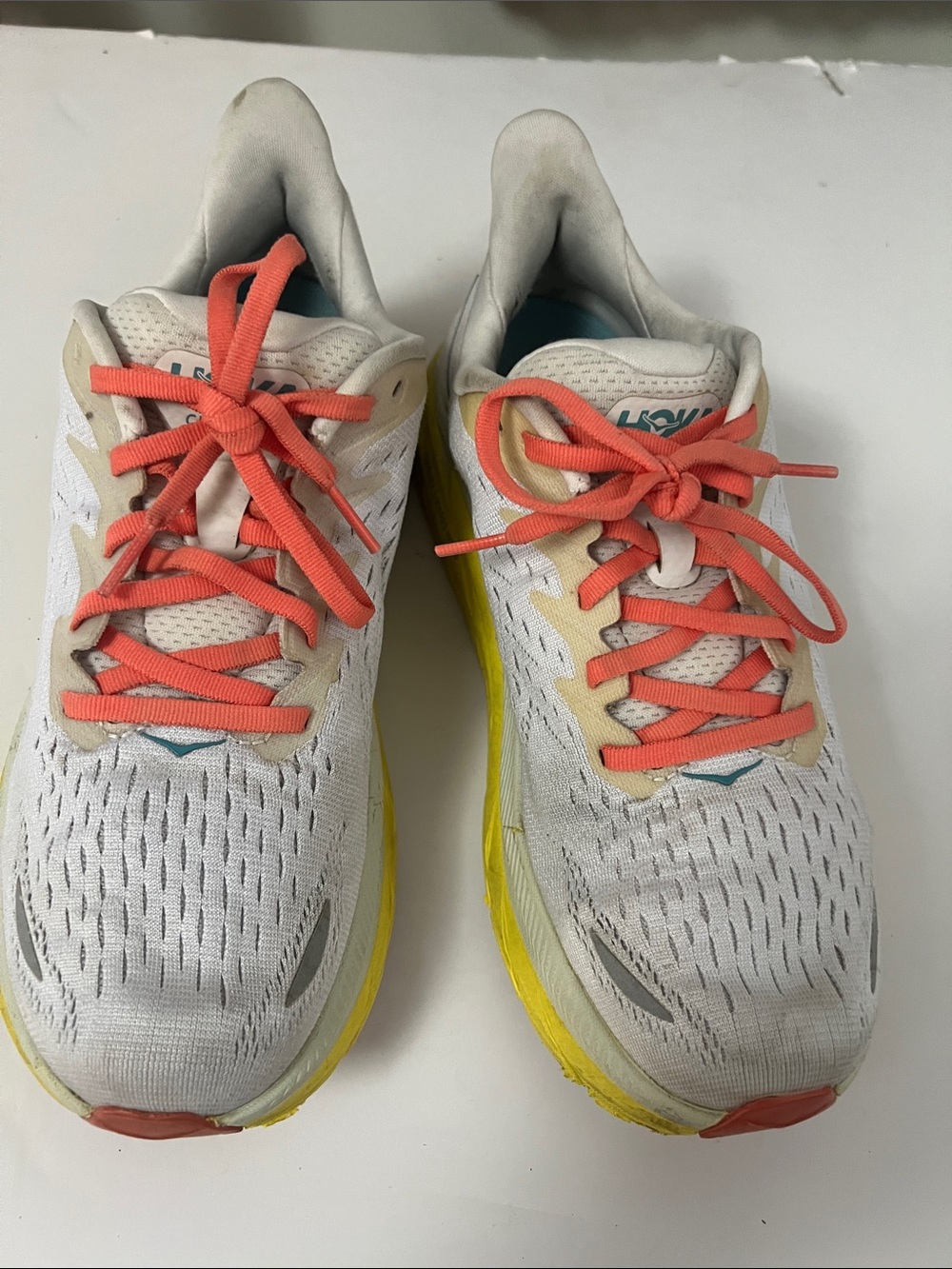 HOKA M CLIFTON‎ 8 RUNNING SHOES SIZE 7D